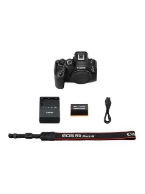 Contenu de la boite Canon R6 MIII
